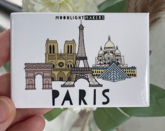 Paris, France, Fridge Magnet, 2"x3" Discontinued Sale