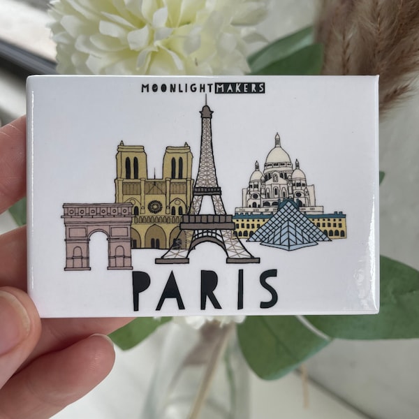 Paris, France, Fridge Magnet, 2"x3" Discontinued Sale