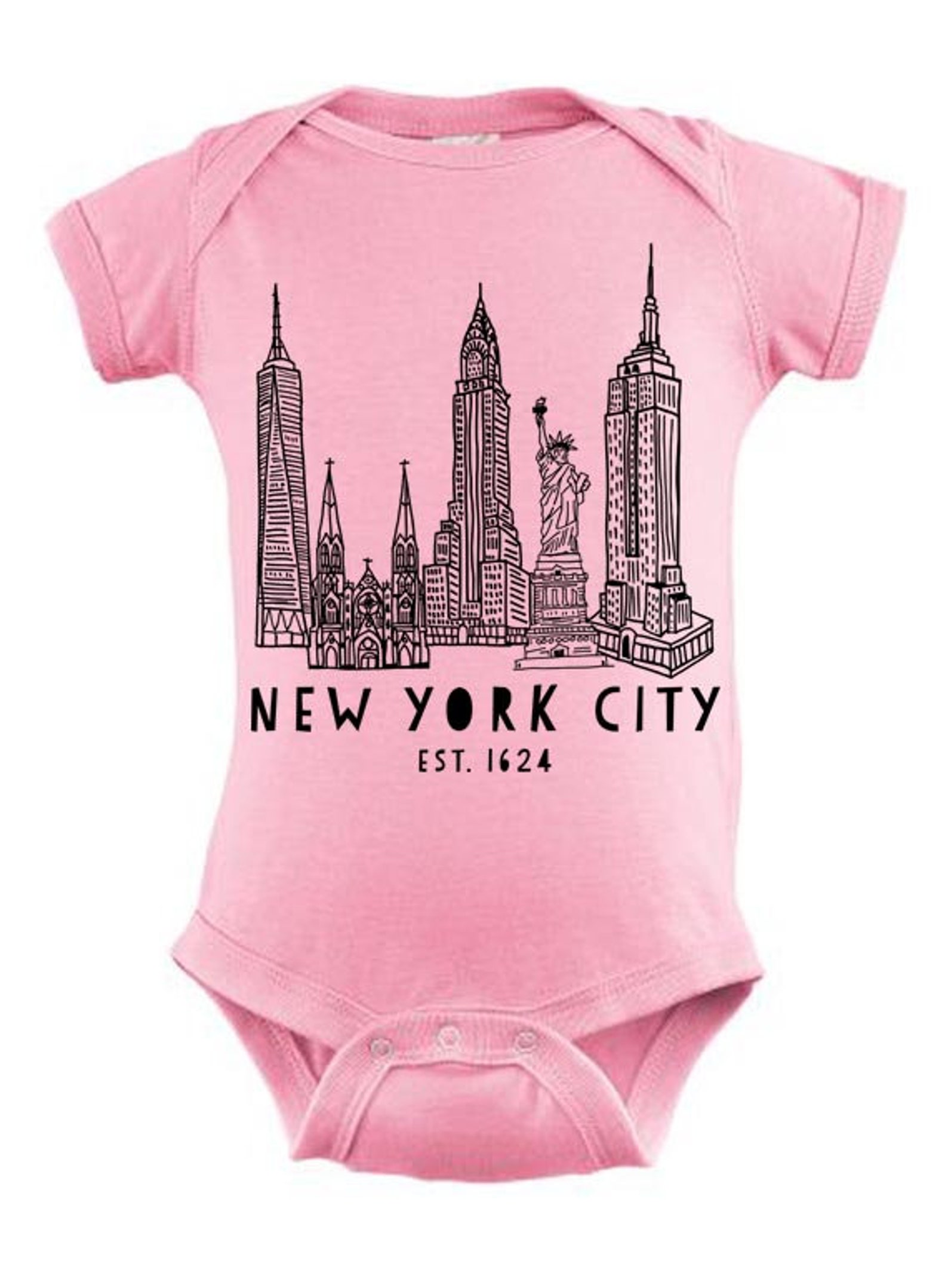 New York City NYC Sweet Baby Bodysuit Funny Baby Clothes Etsy