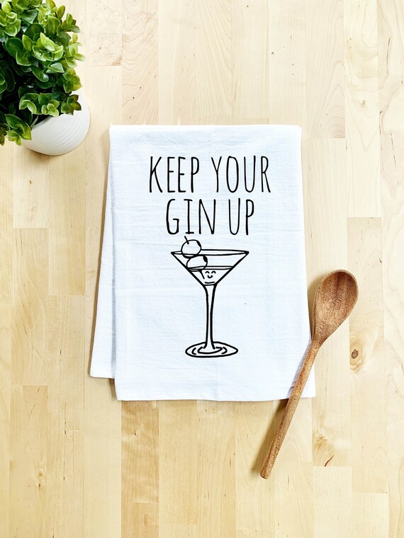 Farmhouse Dish Towel, Funny Kitchen Dish Towel