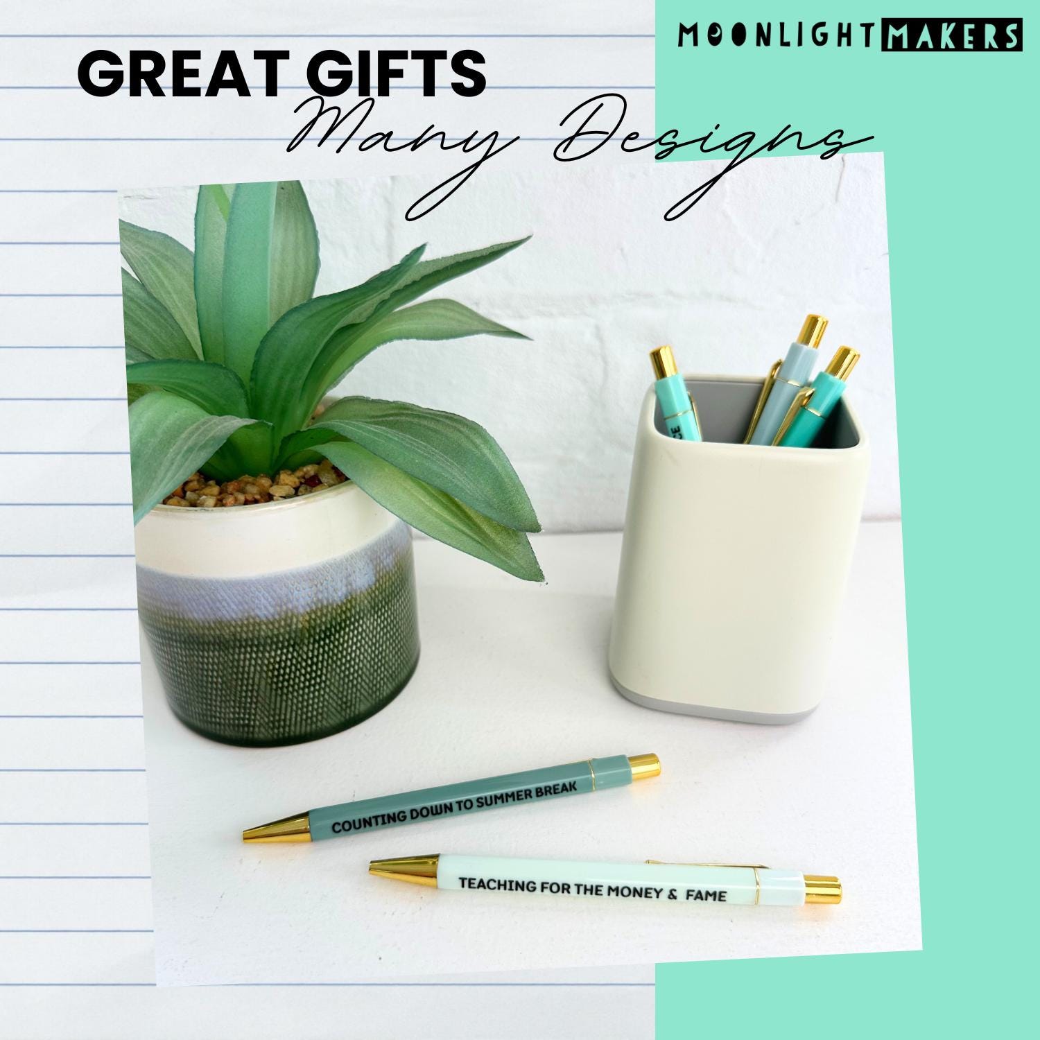 Funny Motivational Pen Set, My Anxiety Has Anxiety, Cute Gag Gift, Funny Pens, Black Ink Pens, Office & School Supplies, Work Pens