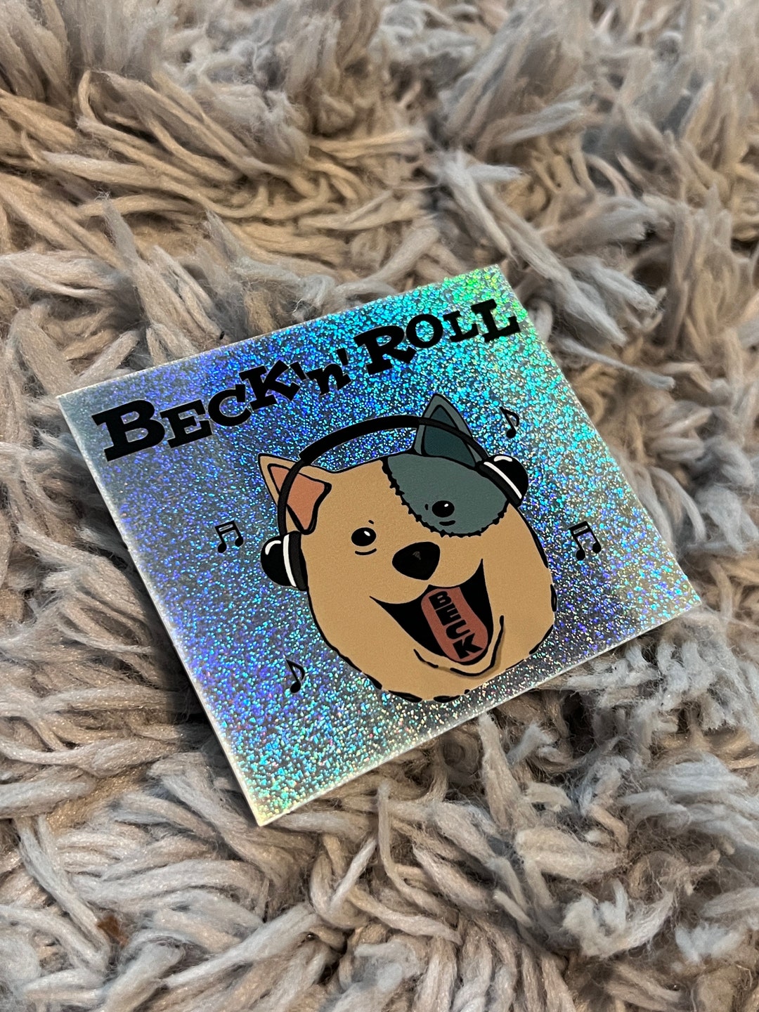 Beck Vinyl Sticker Beck N Roll Sticker!! - Etsy