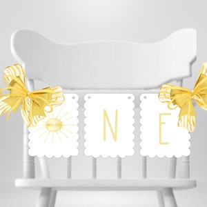 Erste Reise Um Die Sonne ONE Hochstuhl Banner | Du bist mein Sonnenschein Geburtstag | 1st Birthday Printable Download 103