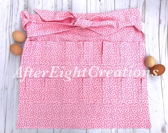 Egg Gathering Apron--Custom; Made-to-Order; Adult and Child Sizes