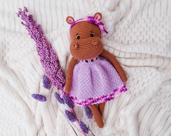 Martha the Hippo - PDF Pattern by Altermuligt