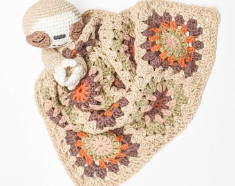 MALTHE the Sloth a Security Blanket- PDF Pattern by Altermuligt
