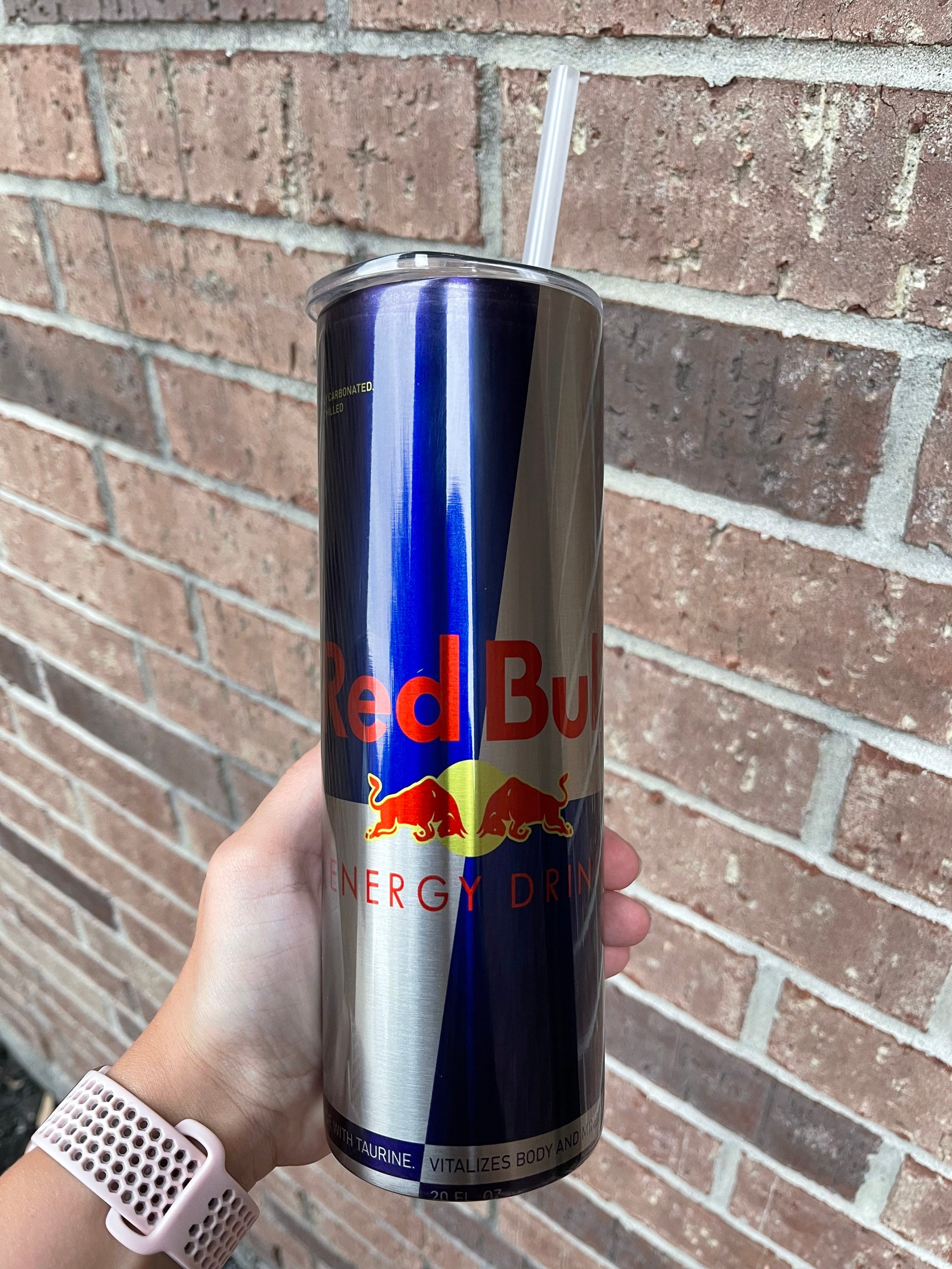 Red Bull Tumbler L Red Bull Cup L Red Gives Wings L - Etsy