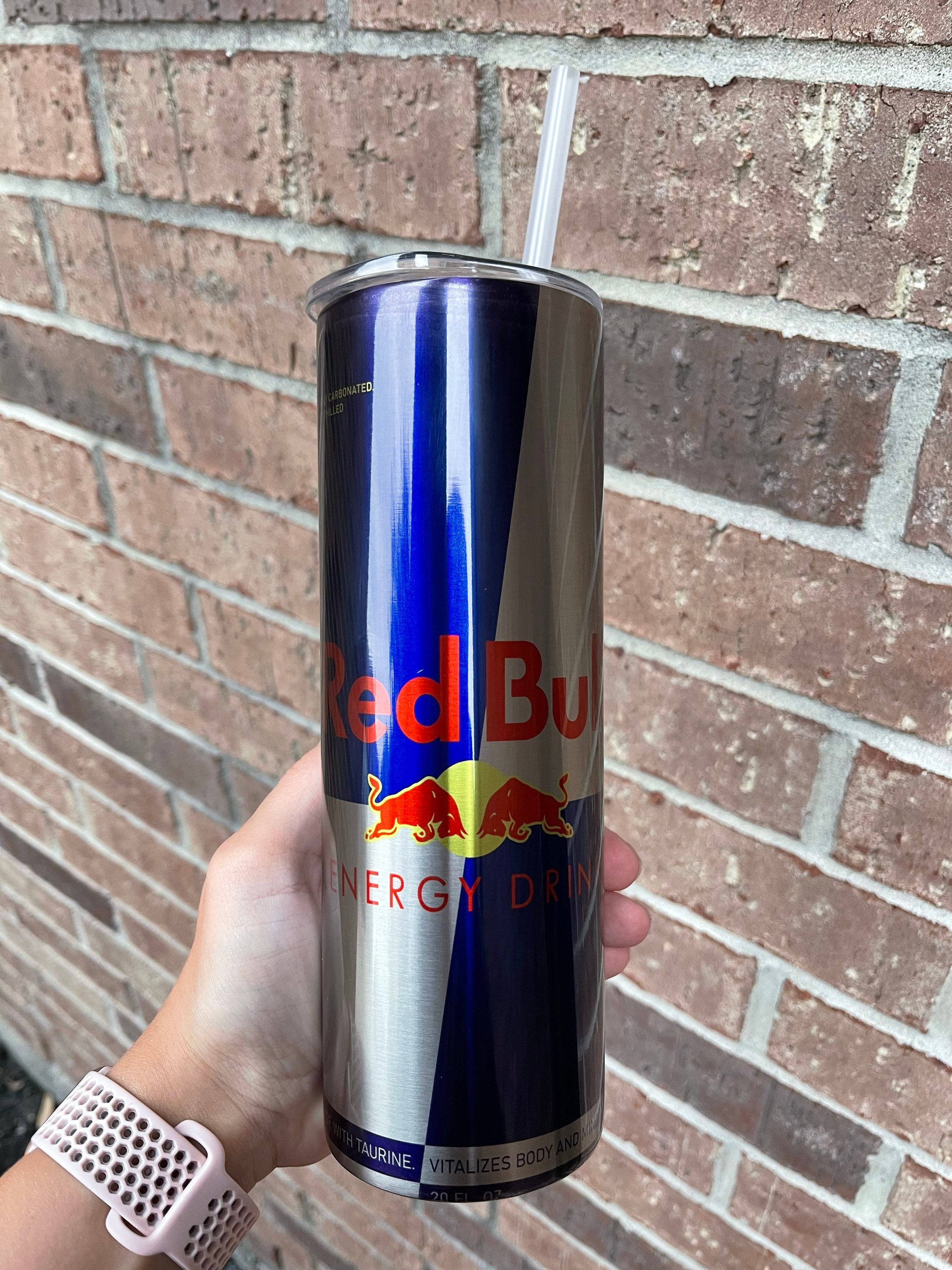 Red Bull Tumbler L Red Bull Cup L Red Bull Gives You Wings L Etsy Canada