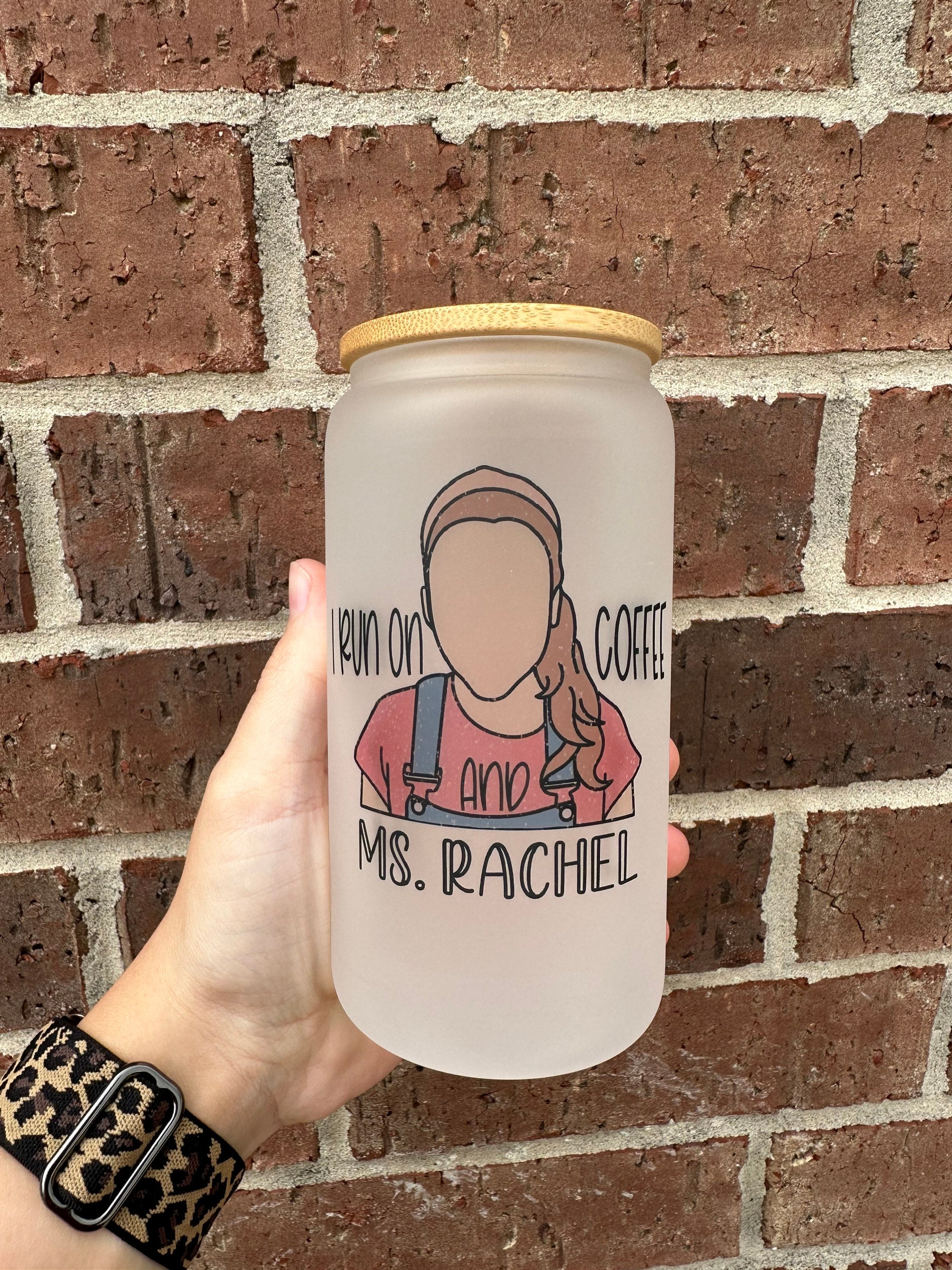 Ms. Rachel Sippy Cup Lid and Straw Included Miss Rachel Kid's Cups Matching  Mama Tumbler 