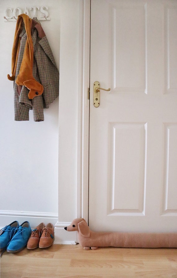 dachshund door draft stopper
