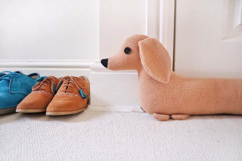 Dachshund Door Draft Stopper Handmade Sausage Dog Draught Etsy UK