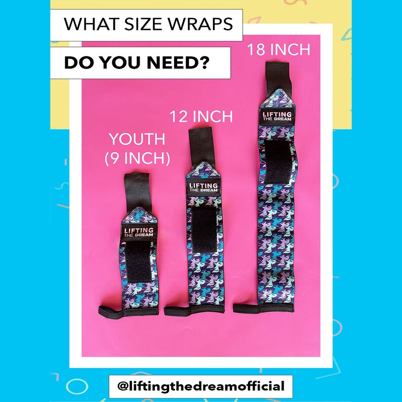 Donut Wrist Wraps Fitness Wrist Wraps Wrist Wraps Etsy