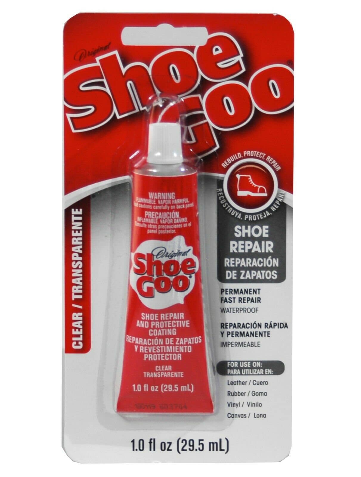 Shoe Goo Shoe Repair, Black - 3.7 fl oz tube