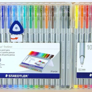 Staedtler Triplus Fineliner Set of 60 Assorted Colors - Du-All Art &  Drafting Supply