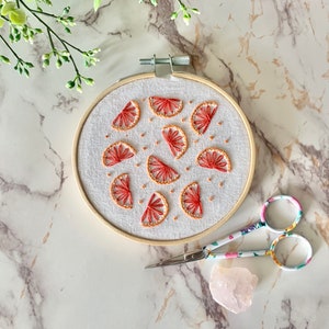 EMBROIDERY PATTERN - Citrus