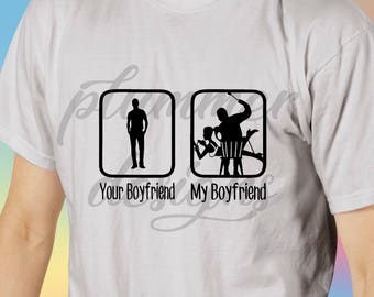 boyfriend t shirt etsy