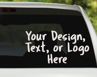 window decals for cars etsy