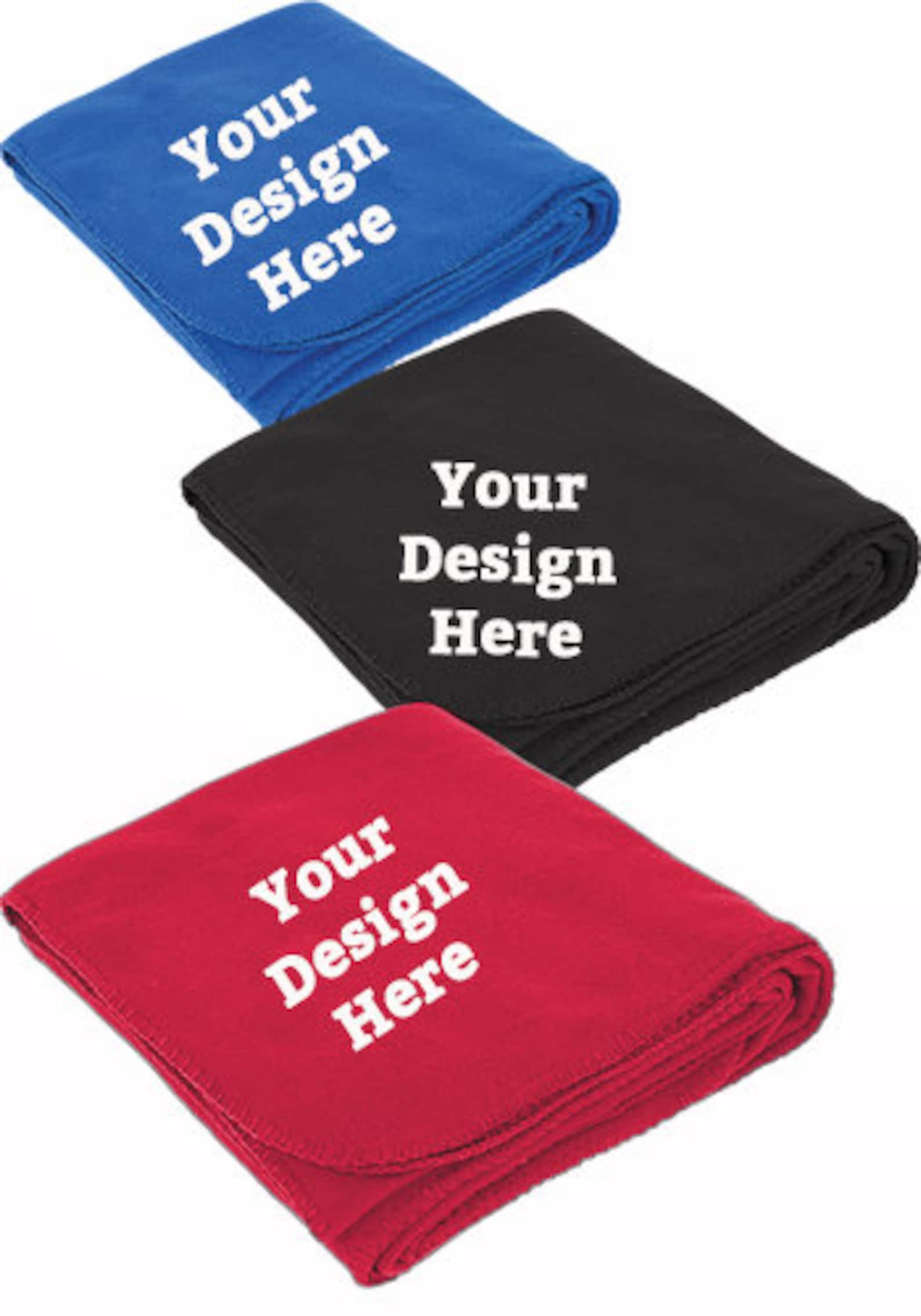 Custom Fleece Blanket Personalized Fleece Blanket Custom Etsy