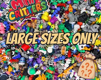 3D Printed Animals, Mini Articulating Critters, Mini Articulating Animals, 3D Printed Fidget Pets, Desk Toys, Mini 3D Printed Animals, Large