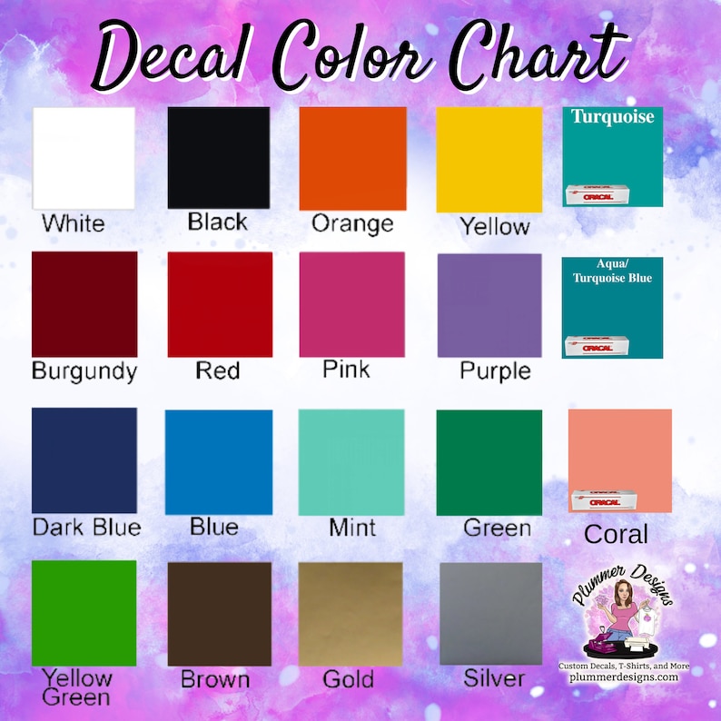 Custom Car Decal Custom Window Decal Vinyl Sticker Vinyl Etsy