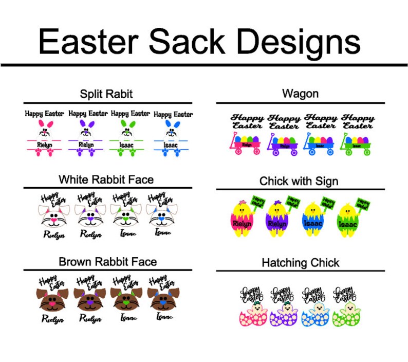 Personalized Easter Sacks, Personalized Easter Basket, Easter Sack, Easter Basket, Easter Treat Sack, Easter Treat Bag, Easter Bag image 4