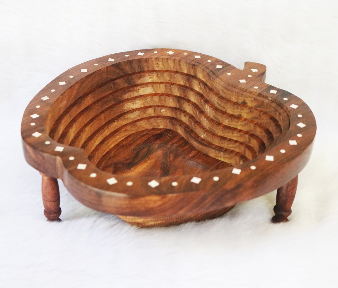 Fruit Basket Dried Fruit Basket Tray Turns Into Basket Wooden Snack Box