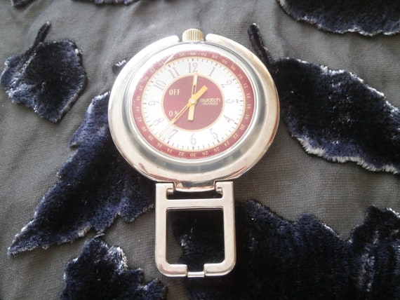 swatch fob watch