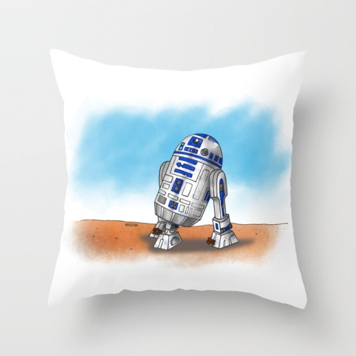 R2D2 Pillow / Star Wars Pillow WITH PILLOW INSERT Etsy