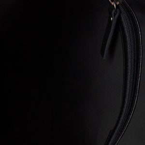 Black Leather-Net Bag image 4