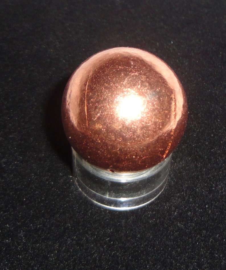 Copper Large Spheres For Therapeutic and Metaphysical Meditation in Various Sizes