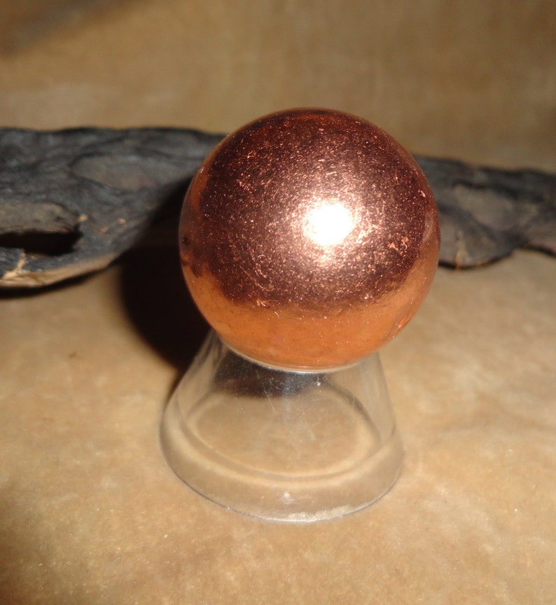 Copper Large Spheres For Therapeutic and Metaphysical Meditation in Various Sizes