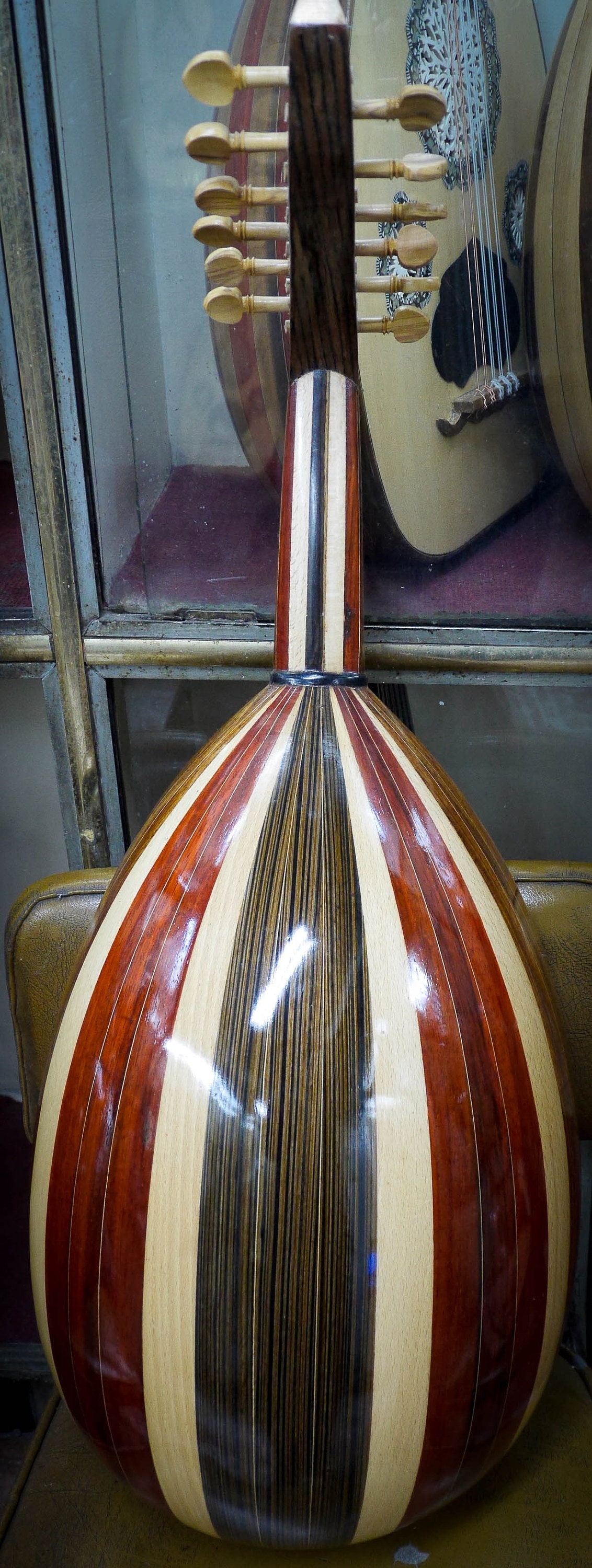 Egyptian lute OUD rose wood coconut wood and Egyptian Etsy