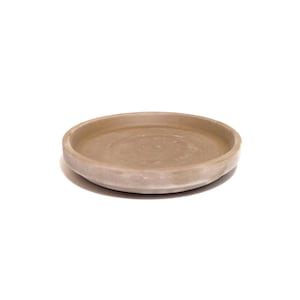 Handcrafted Terracotta Plant Tray | Rustic Bonsai & Kokedama Saucer