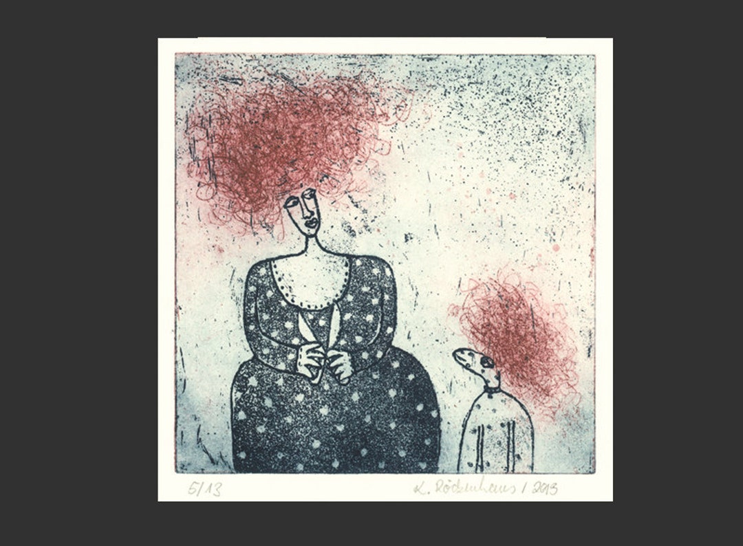 Coloretching scissor Woman Etsy