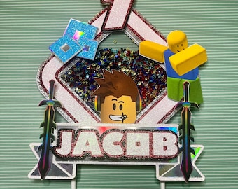 Cublox Cake Topper