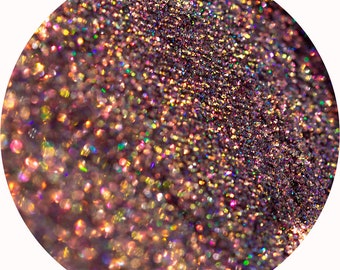 Hellah Holo. Holographic shifting pressed pigment