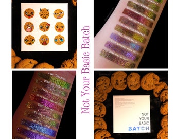 Not Your Basic Batch Palette. A complete multichrome Magnetic palette.Full sized 26mm pans