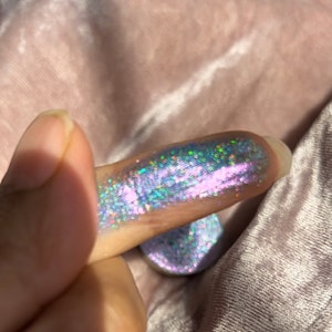 LUCID HOLO. Holographic shifter multichrome holochrome pressed pigment