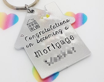 Mortgage Wanker New Home Keyring