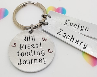 Breastfeeding Journey Keyring