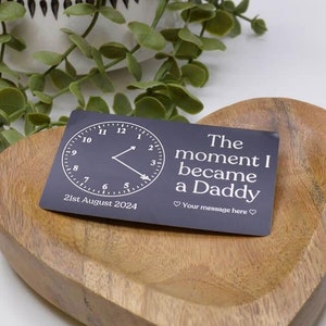 Momento en el que me convertí en Daddy Wallet Card