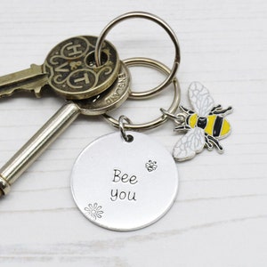 Mini Motivation - Bee You Keyring