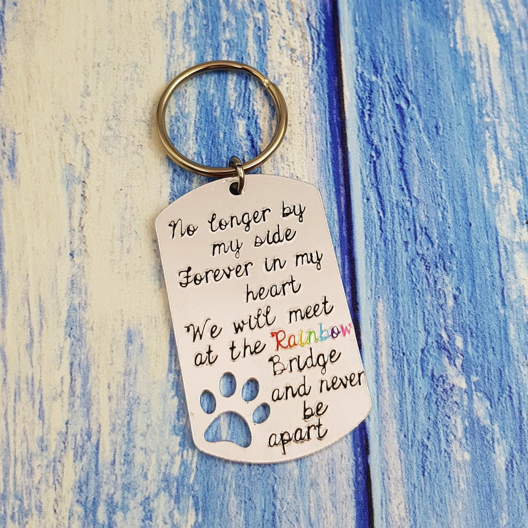 Bridge Key Ring Rainbow Bridge Keyring - Etsy