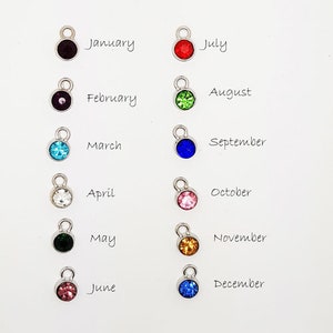 Birthstone Charms