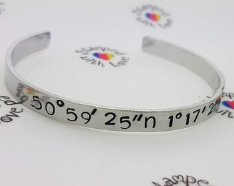 Proposal idea, engagement plan, will you marry me, bracelet, unique proposal, coordinates, love, together forever, marriage jewellery