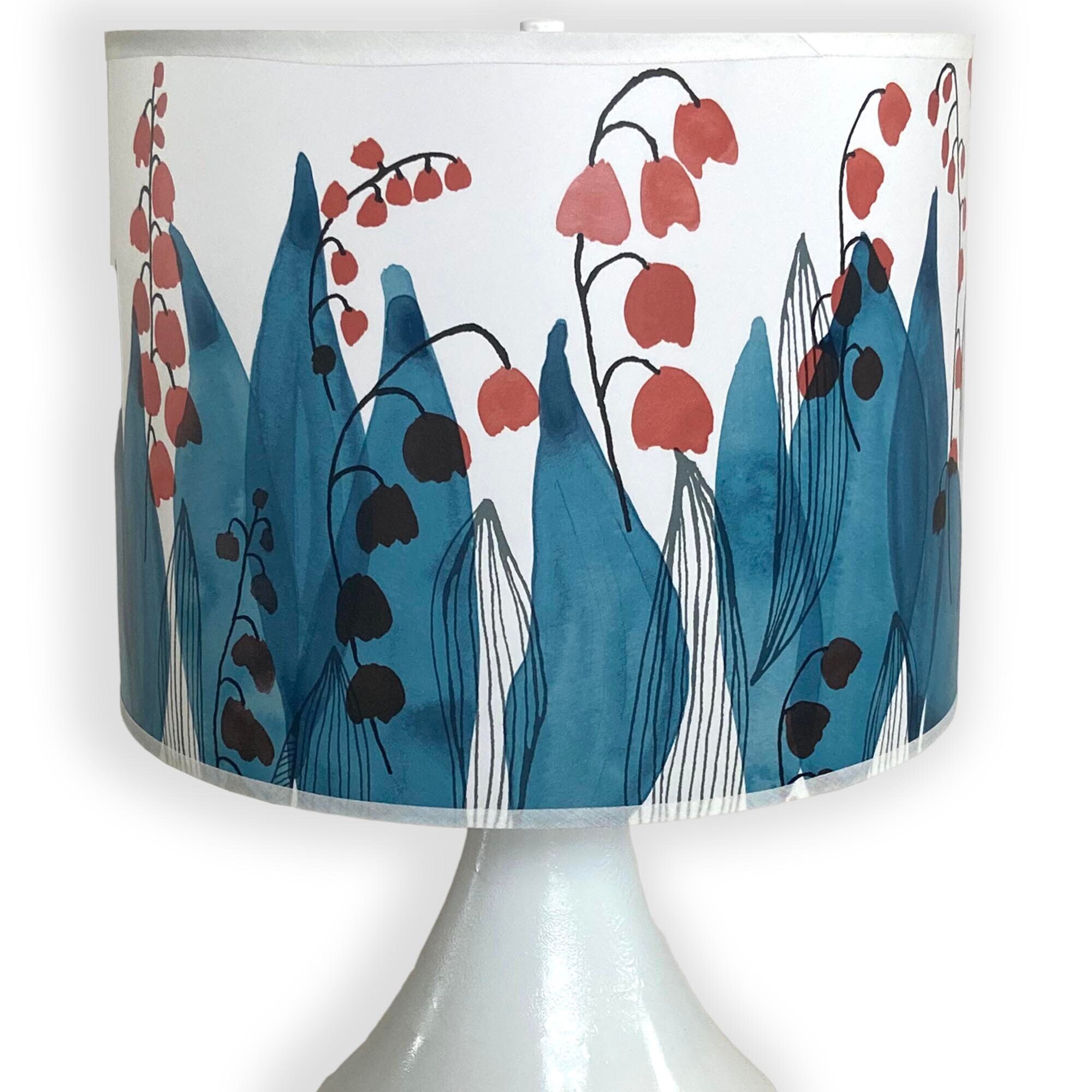 Lily of the Valley Lampshade