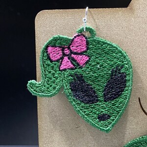 Alien Earrings FSL