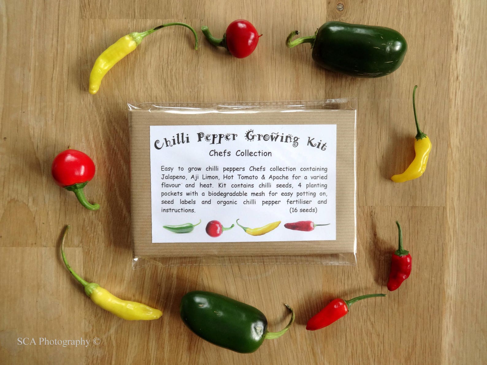 Chilli Pepper Growing Kits Etsy