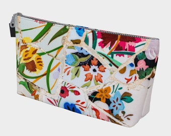 Park Guell Cosmetic Bag, Toiletry Bag, Beauty Bag, Spa Organizer, Zipper Pouch, Makeup Bag, Makeup Bag, Travel Bag, Gifts Under 50