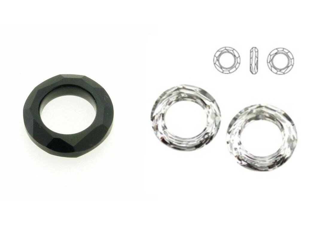 スワロフスキーおまとめ スワロフスキー® 4139 コズミック リング ストーン (ペンダント) 14 mm